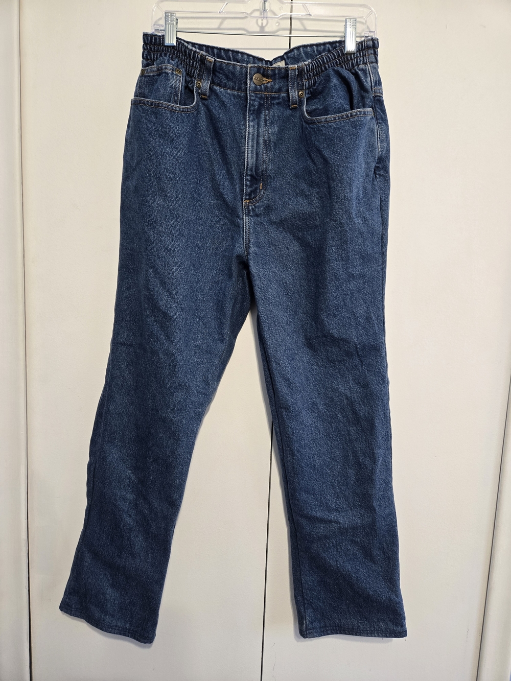 L.L.Bean Original Fit Relaxed Jeans Women’s 12 Reg Blue Denim